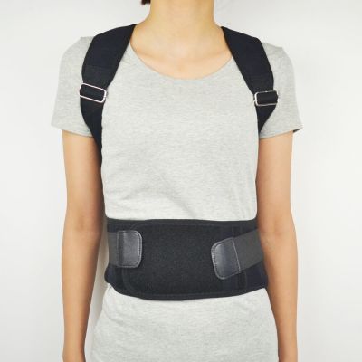 medidu premium posture corrector worn on female model front view