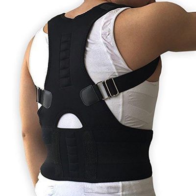 medidu premium posture corrector worn on shirt