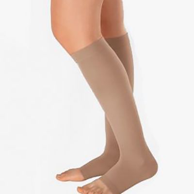 novamed compression stockings with open toe pressure class 3