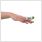 novamed finger splint around the left index finger