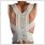novamed ventilating back straightener posture corrector back view without shirt