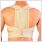 novamed ventilating back straightener posture corrector back view zoomed in