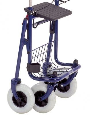 Quatro Rollator opgevouwen