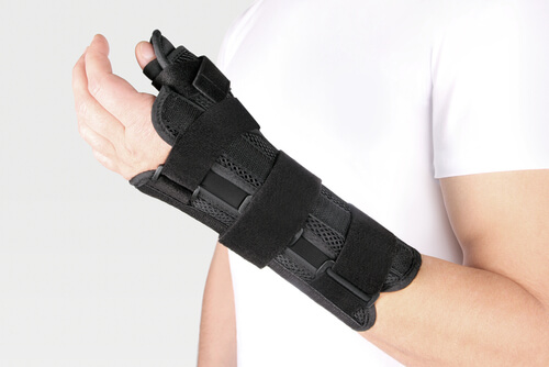 Care and maintenance of a wrist brace